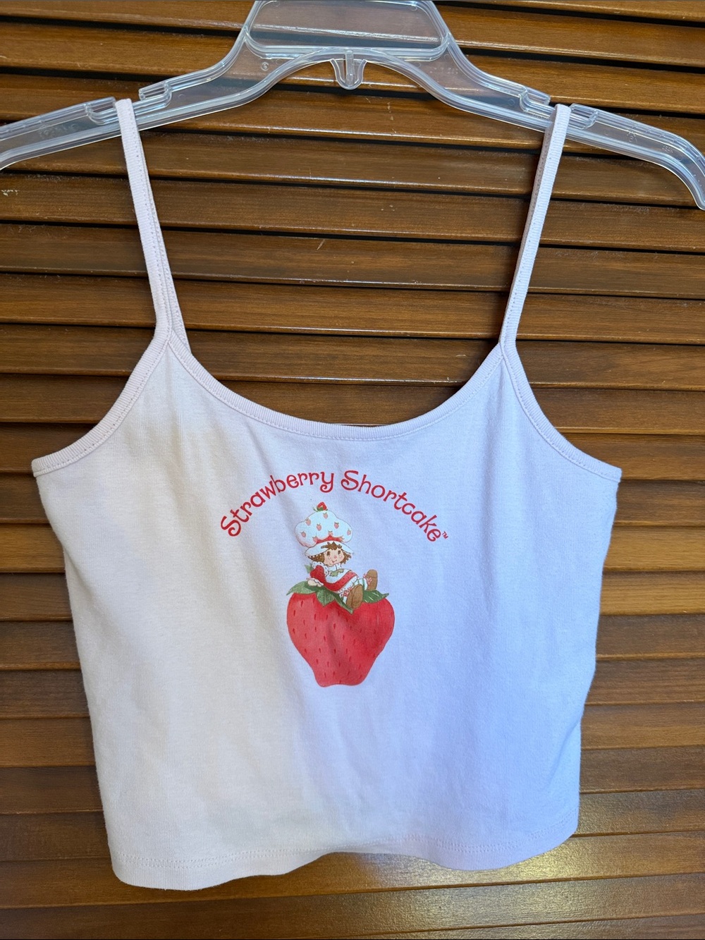 Strawberry Shortcake Pink Graphic Cami Tank